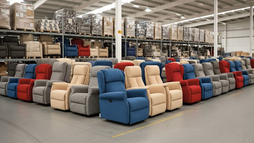 magazzino poltrone relax pronta consegna