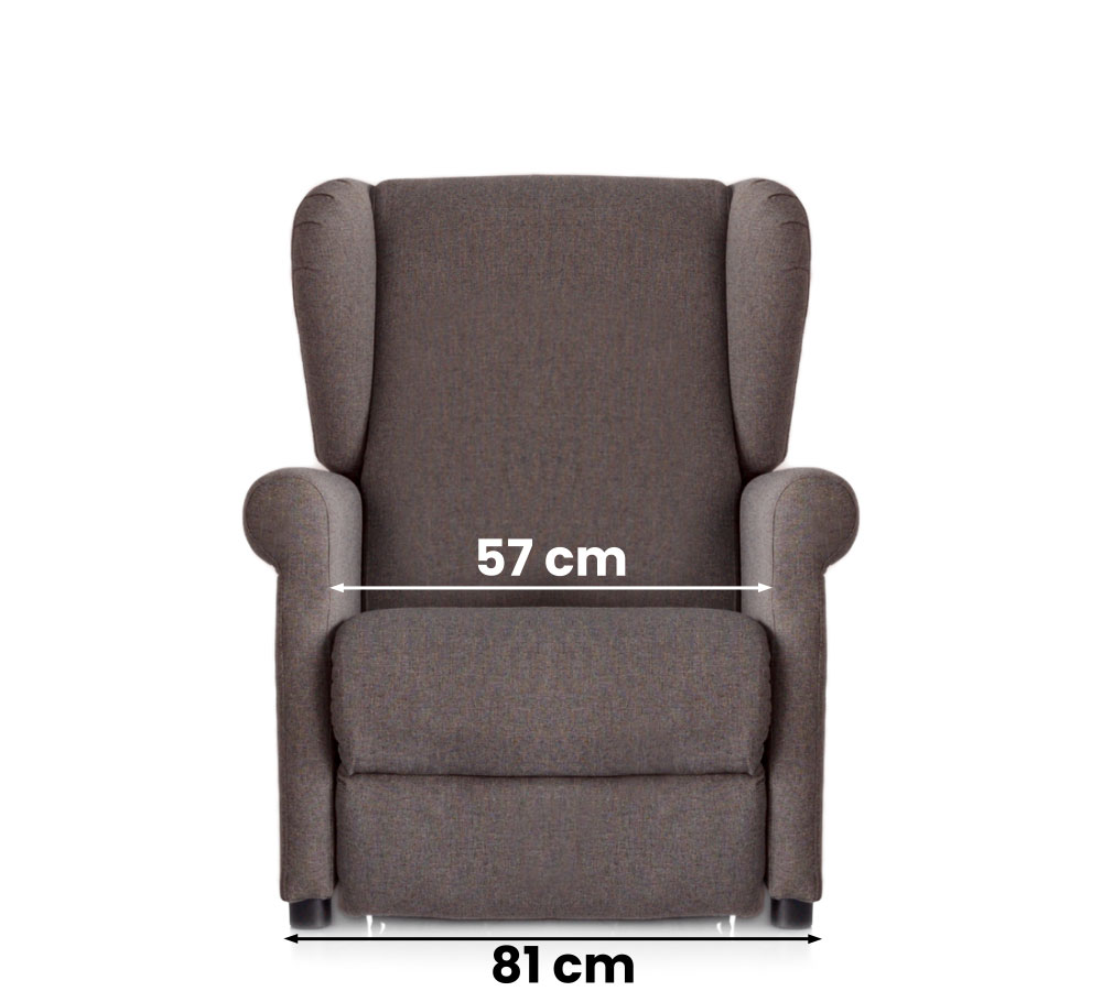 Poltrona Relax Morfeo XL – Seduta da 57 cm a Motori Relaxare
